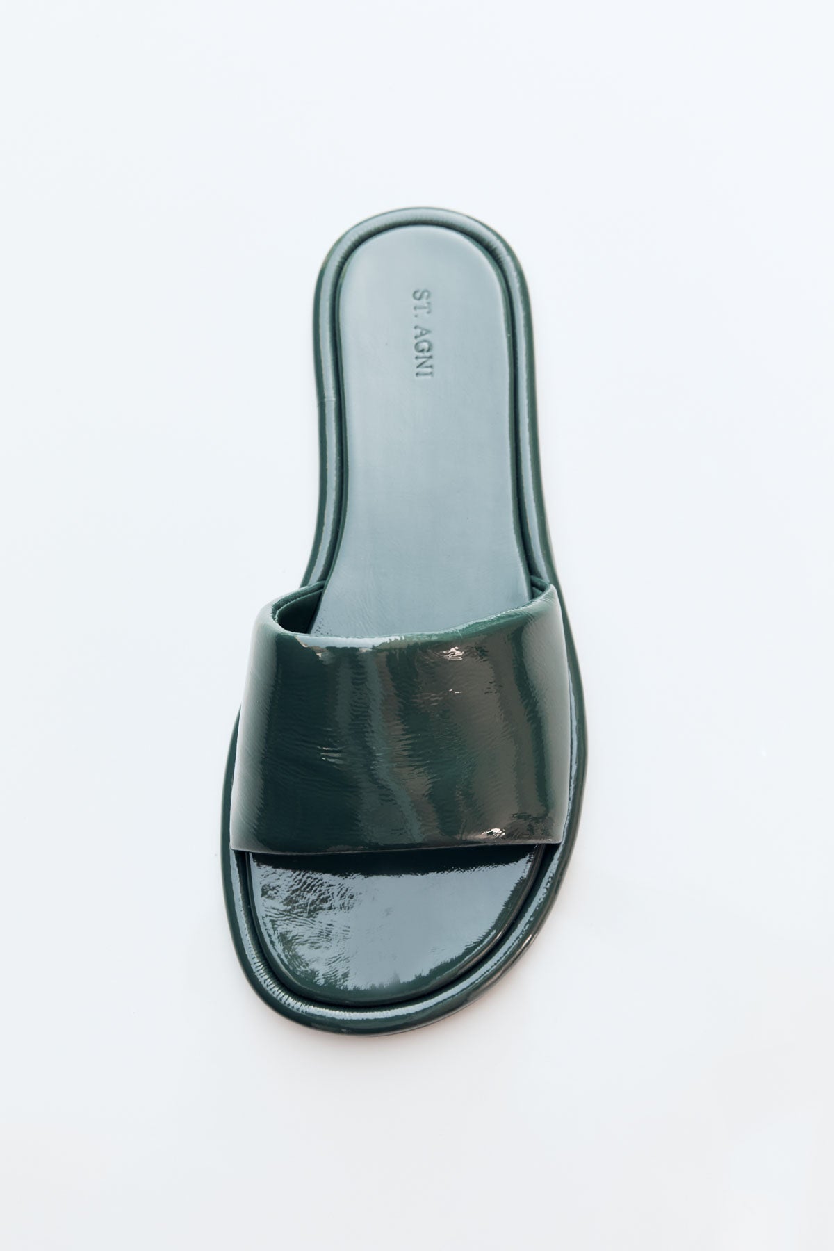 Soft Slipper - Patent Deep Green