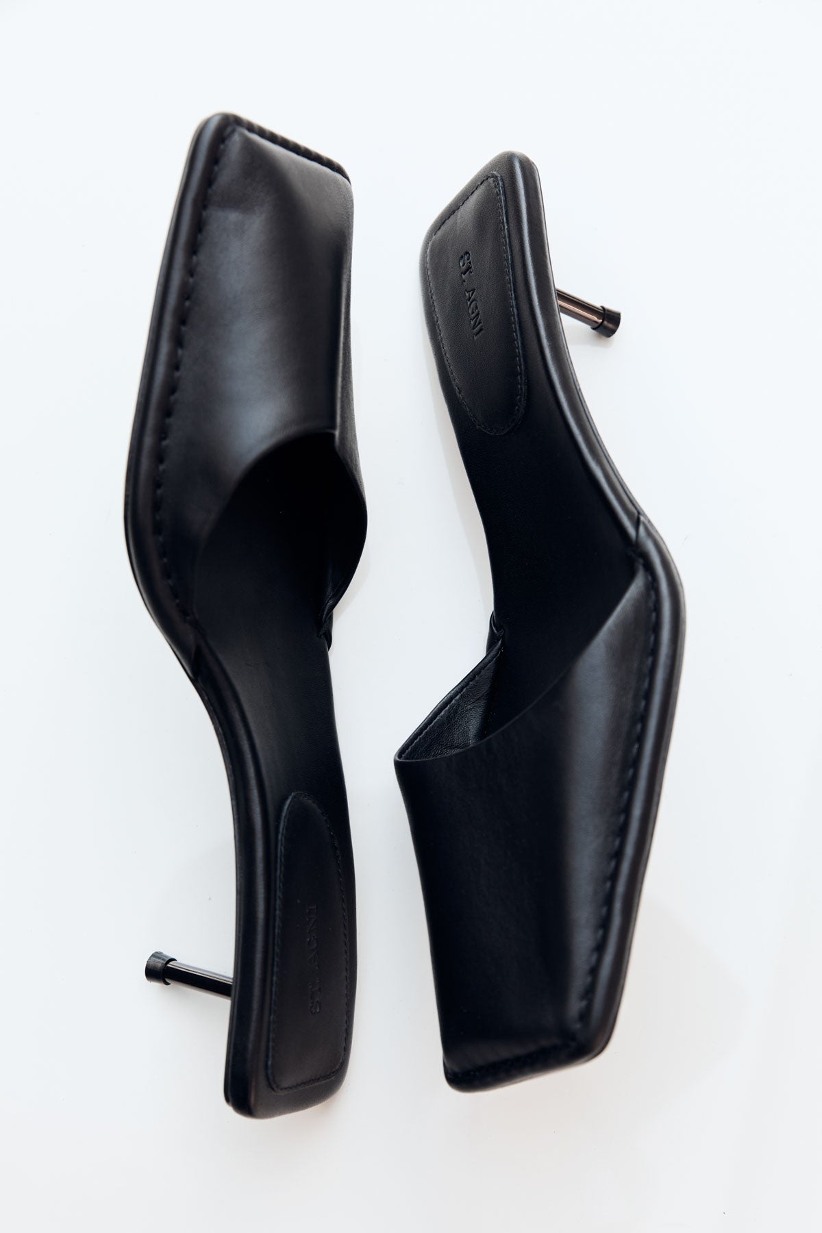 Soft Square Toe Heel - Black