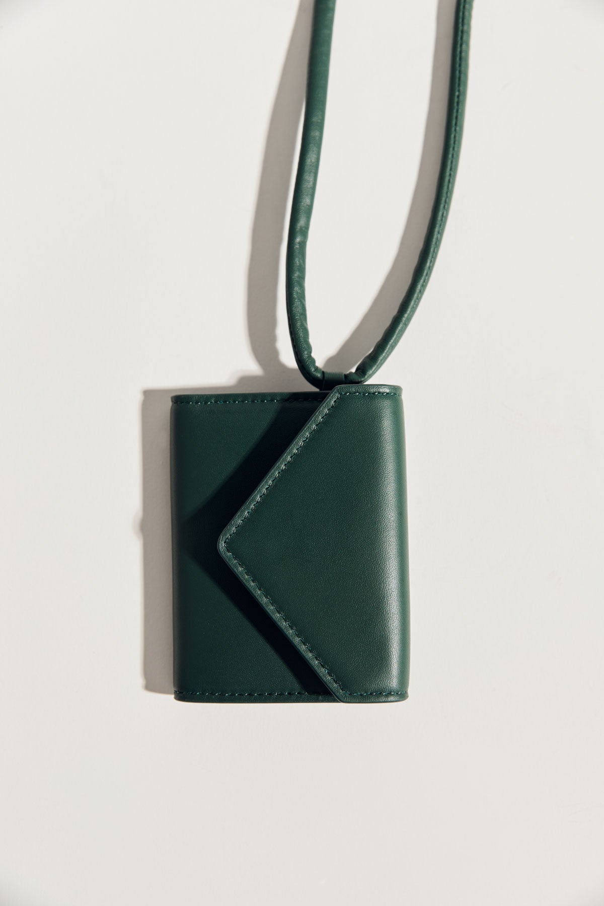 Envelope Card Holder - Deep Green