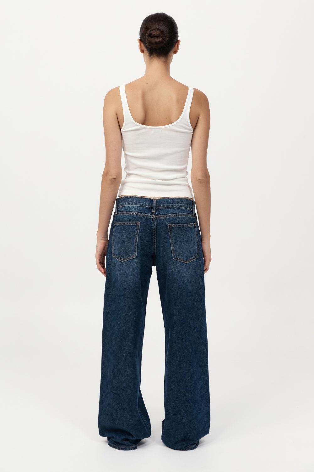 Low Rise Jeans - Indigo