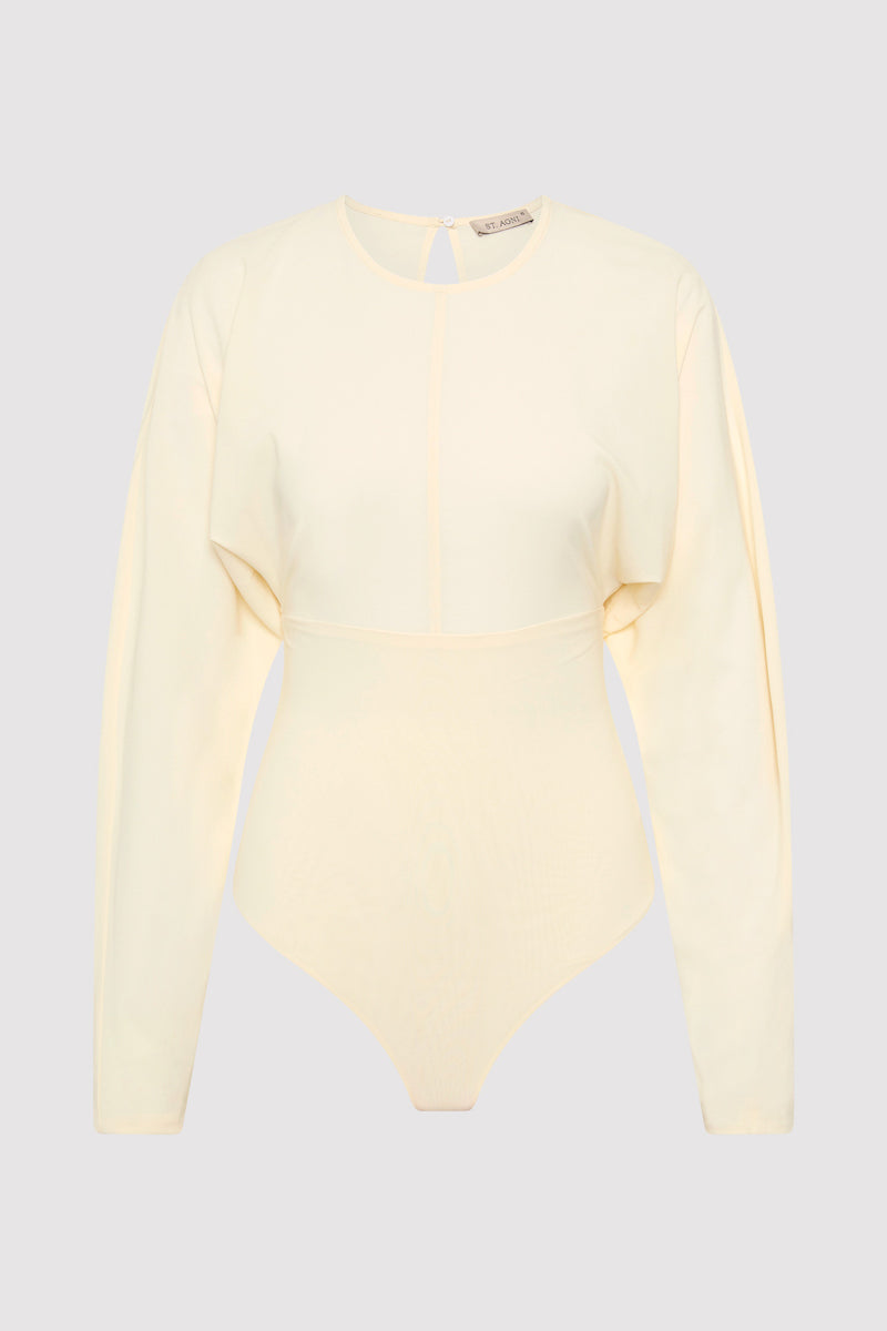 Dolman Sleeve Bodysuit - Off White