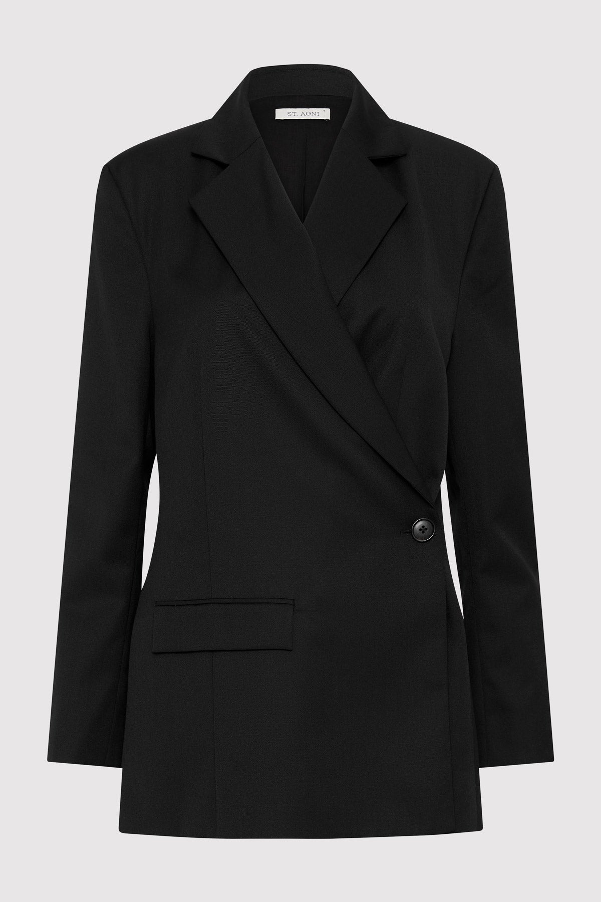 Wrap Blazer - Black