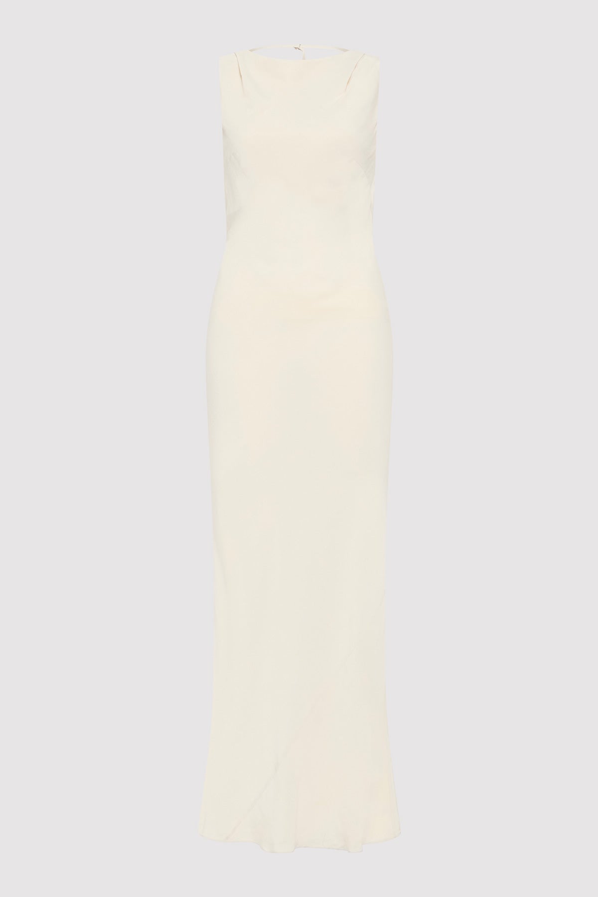 Draped Cowl Dress - Dove