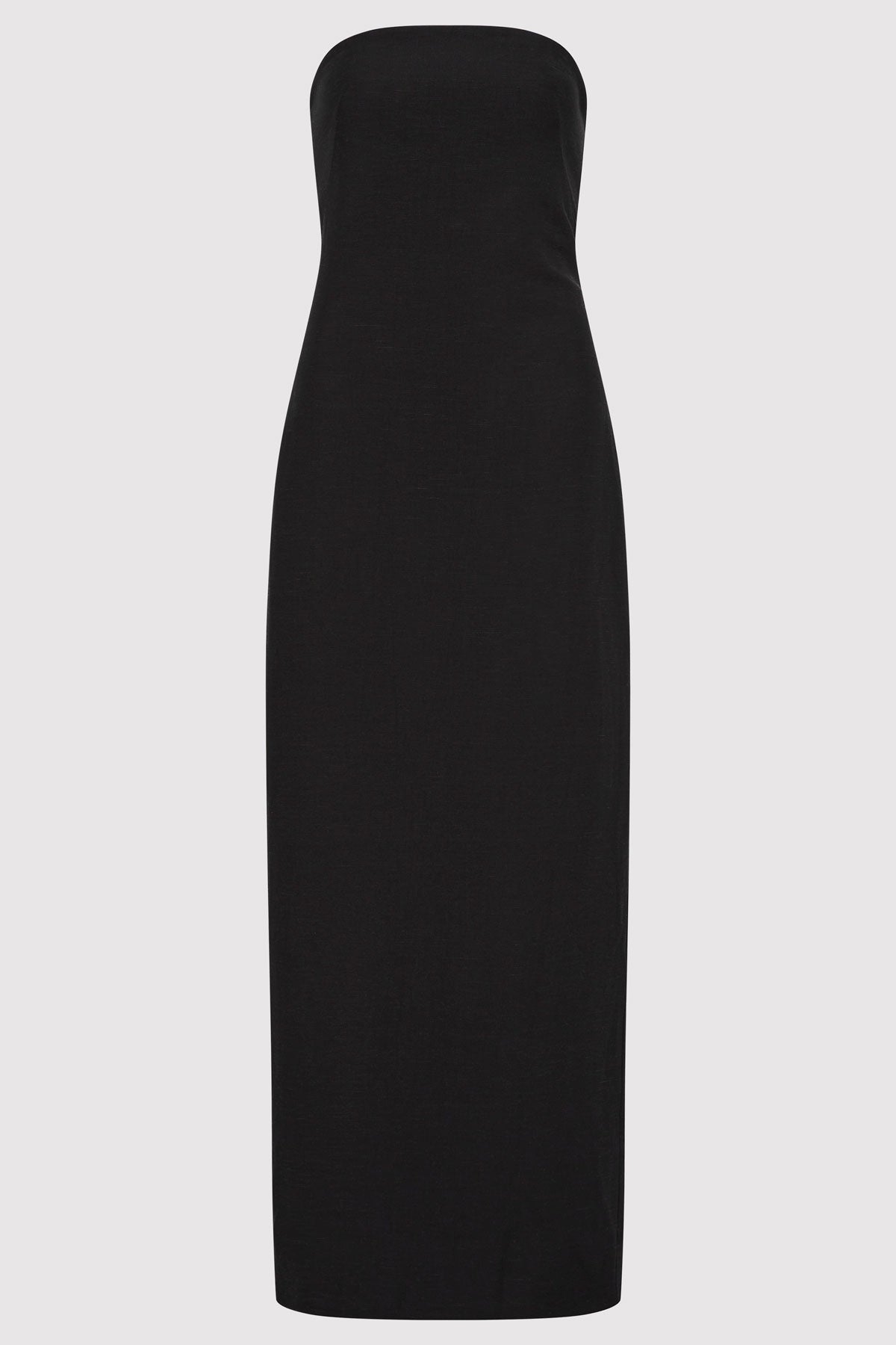 Column Dress - Black