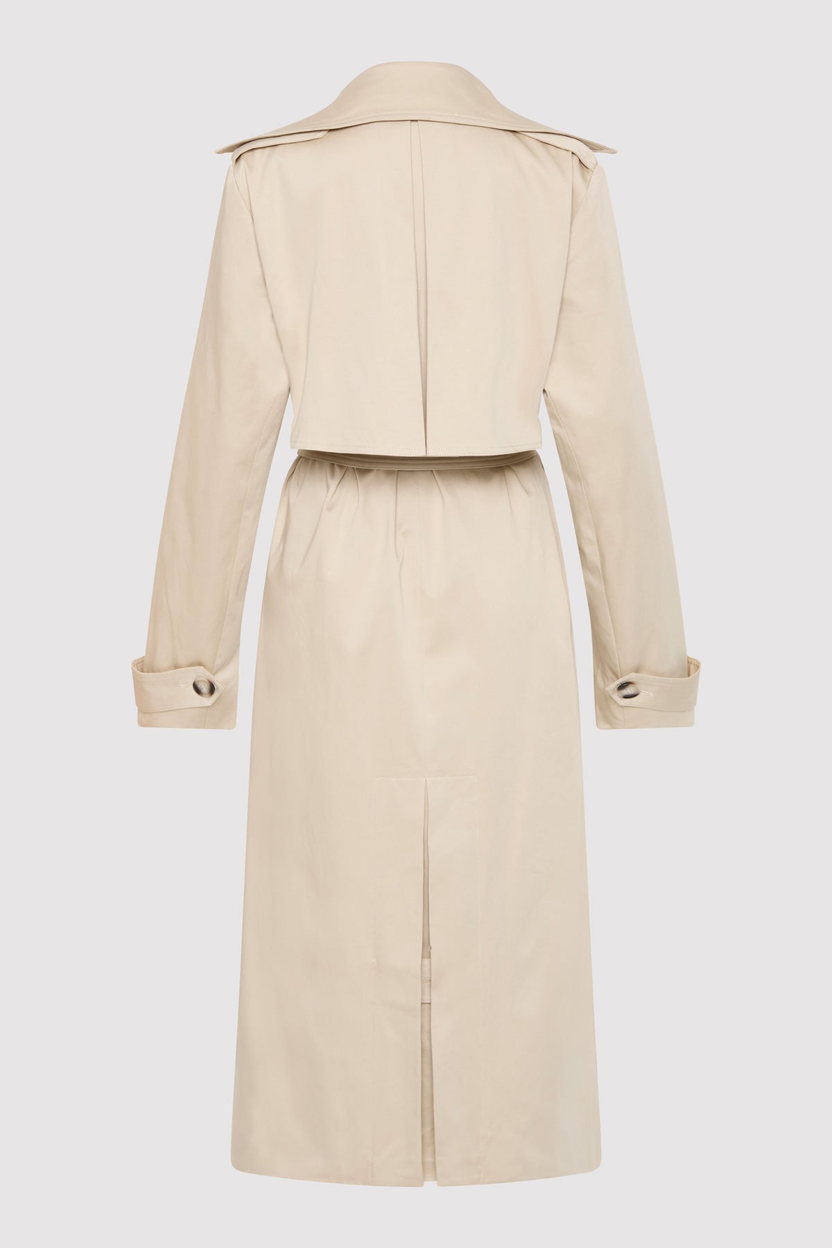 Classic Trench Coat - Champagne