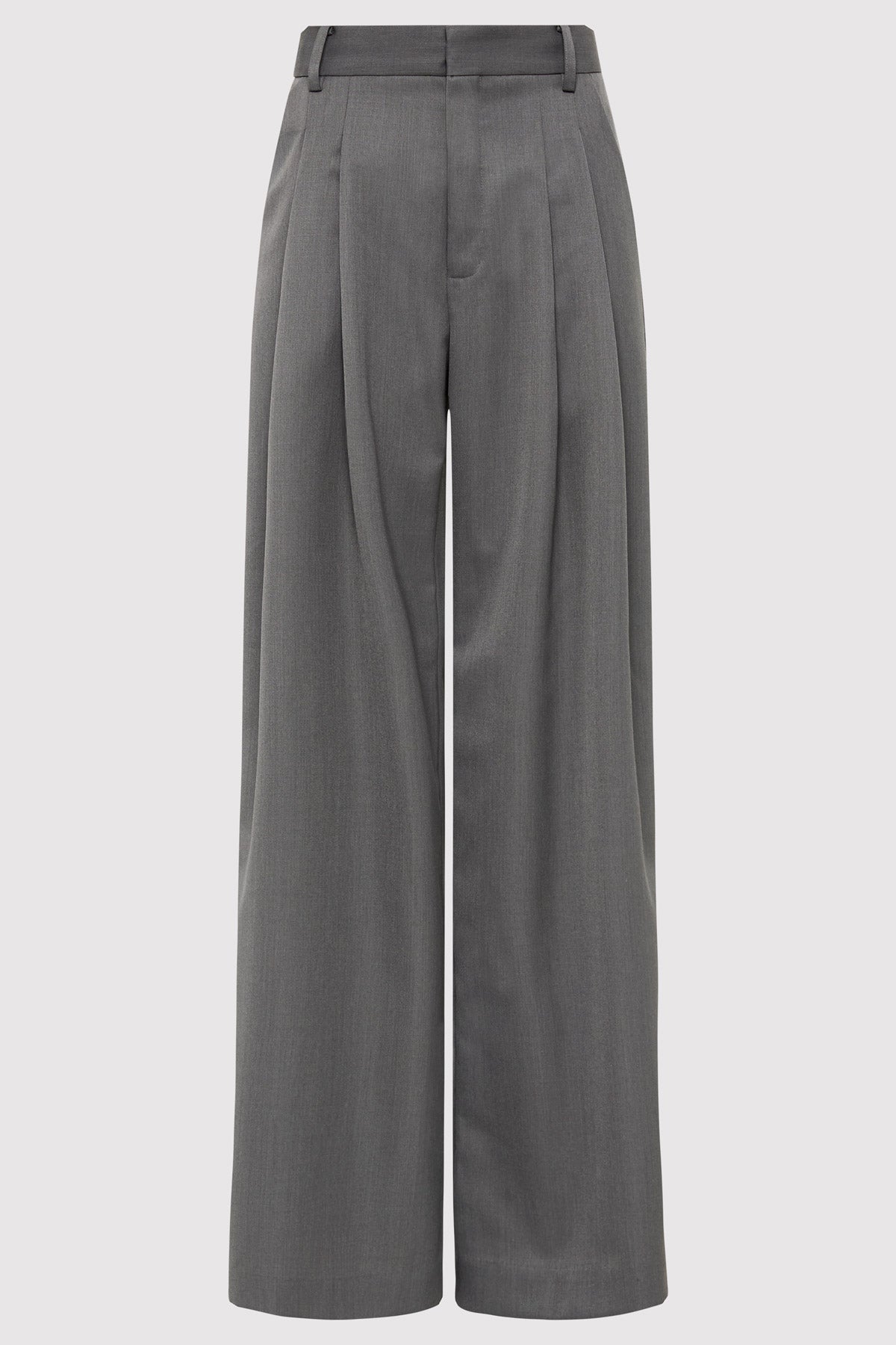 Homme Pleat Pants - Pewter Grey