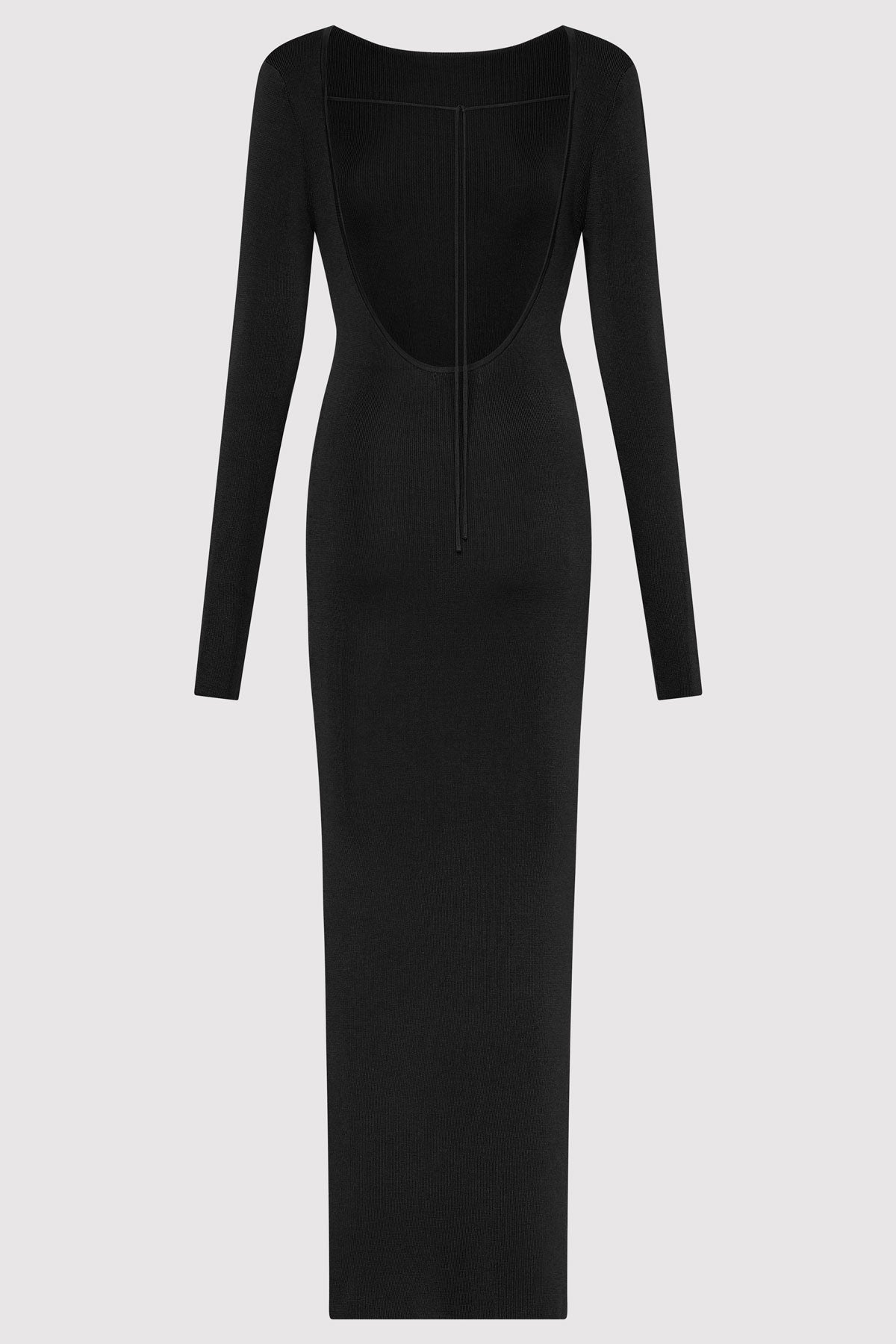 Cut Out Dress - Black