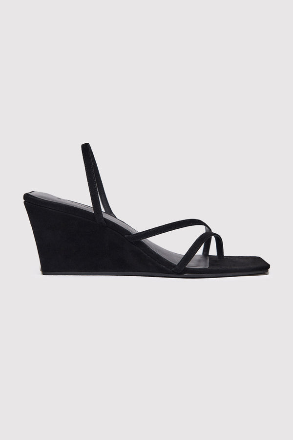 Spiral Wedge - Black