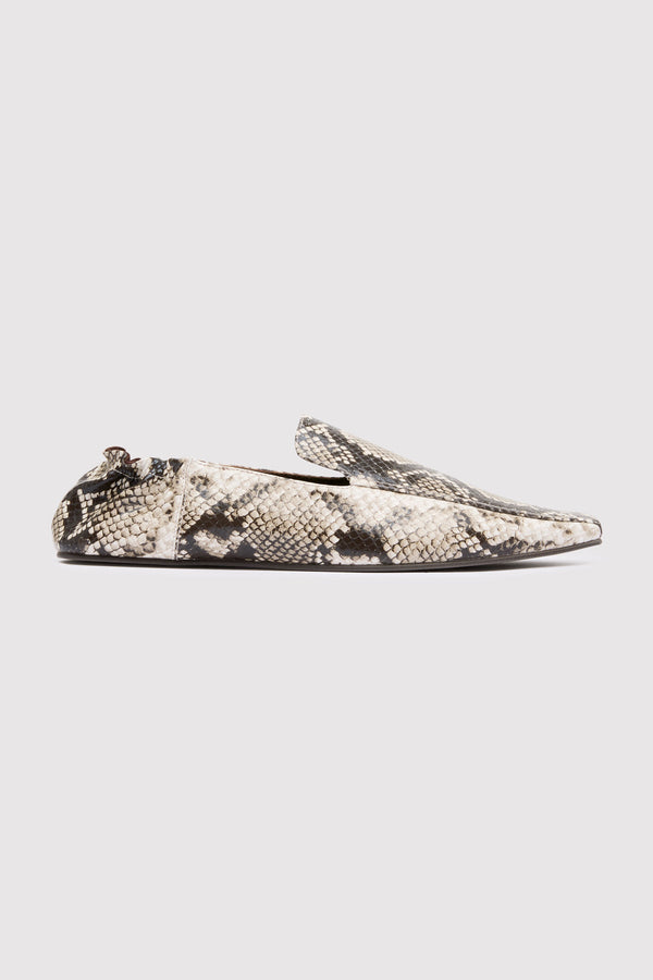 Flat Loafer - Python