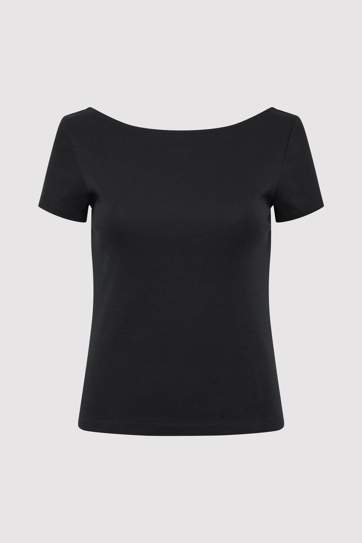 Organic Cotton Ballet Top - Jet Black