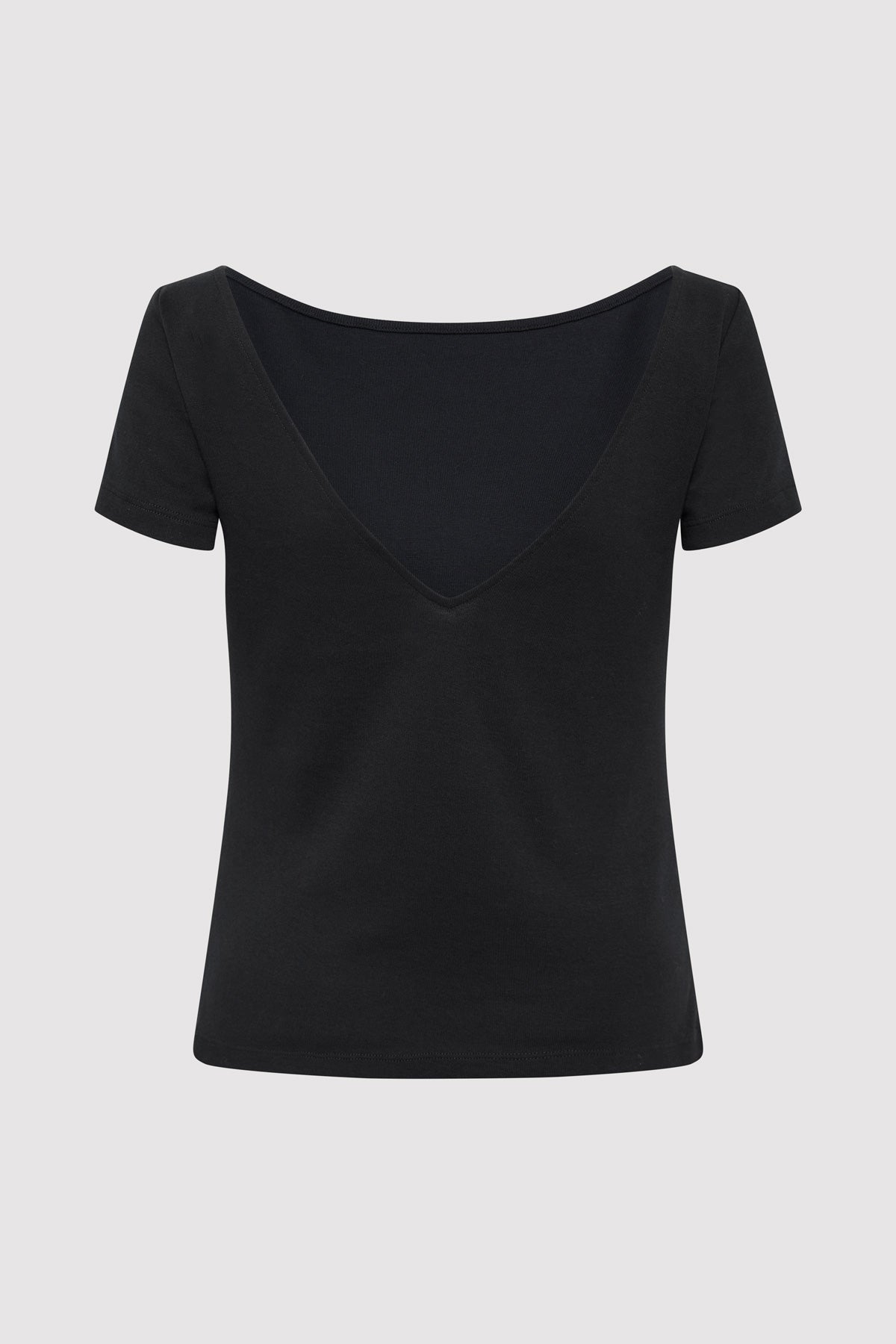 Organic Cotton Ballet Top - Jet Black