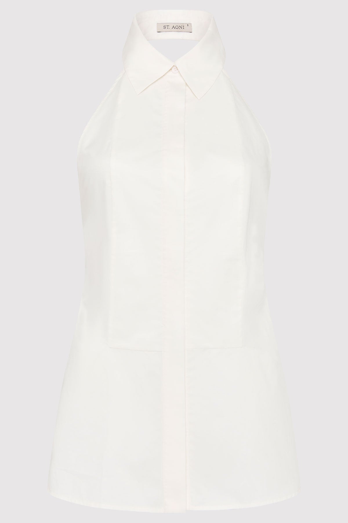 Halter Shirt - White