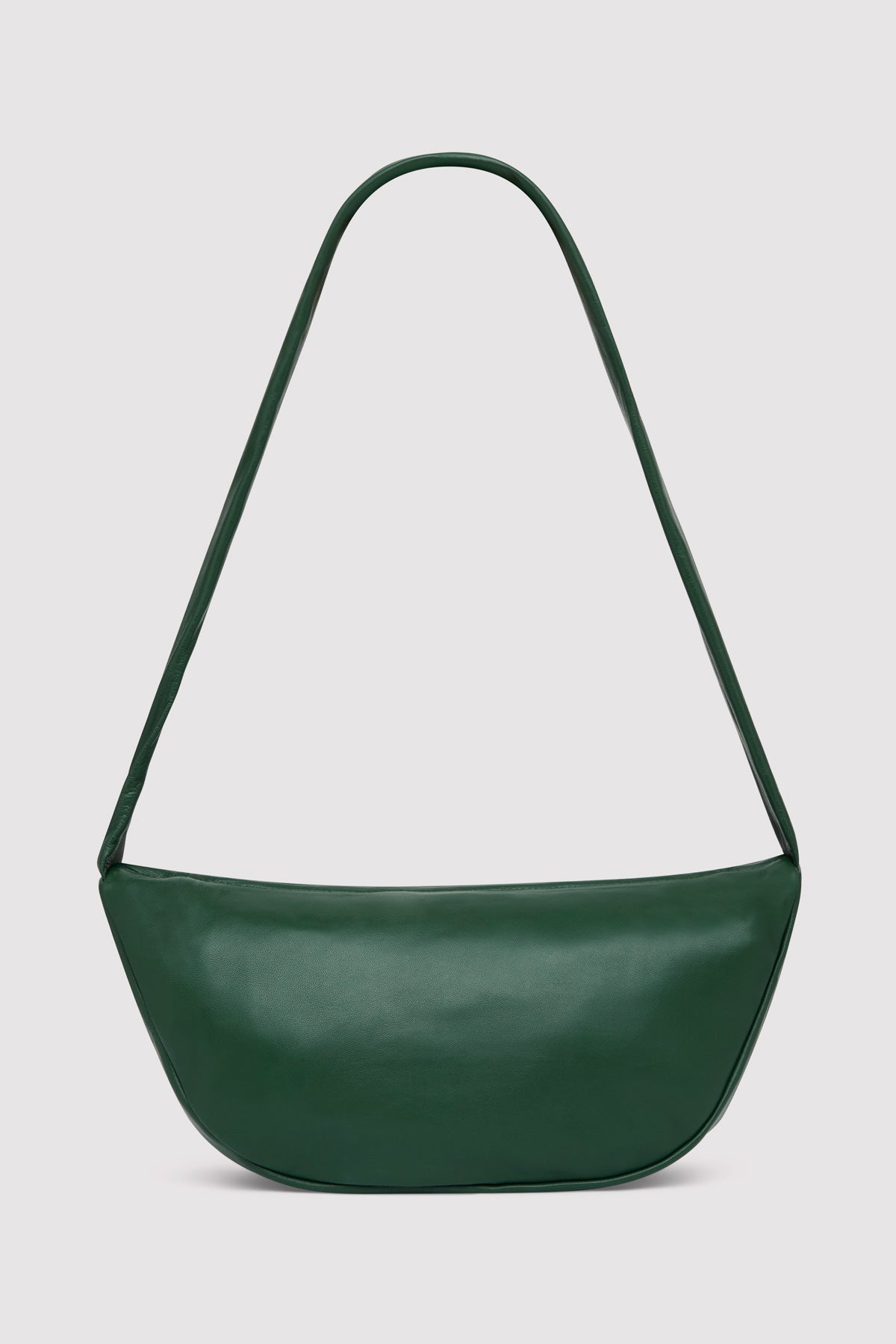 Soft Crescent Bag - Deep Green