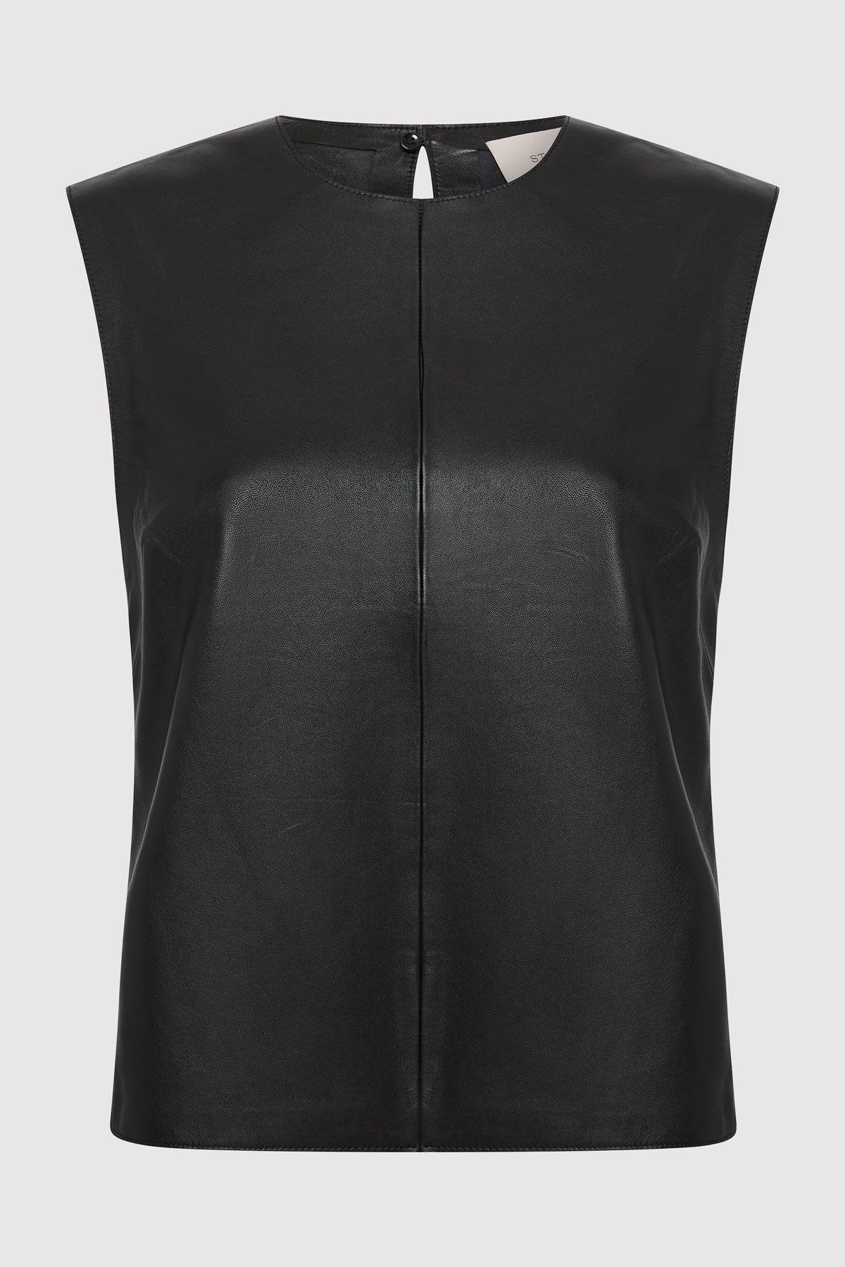 Leather Top - Black