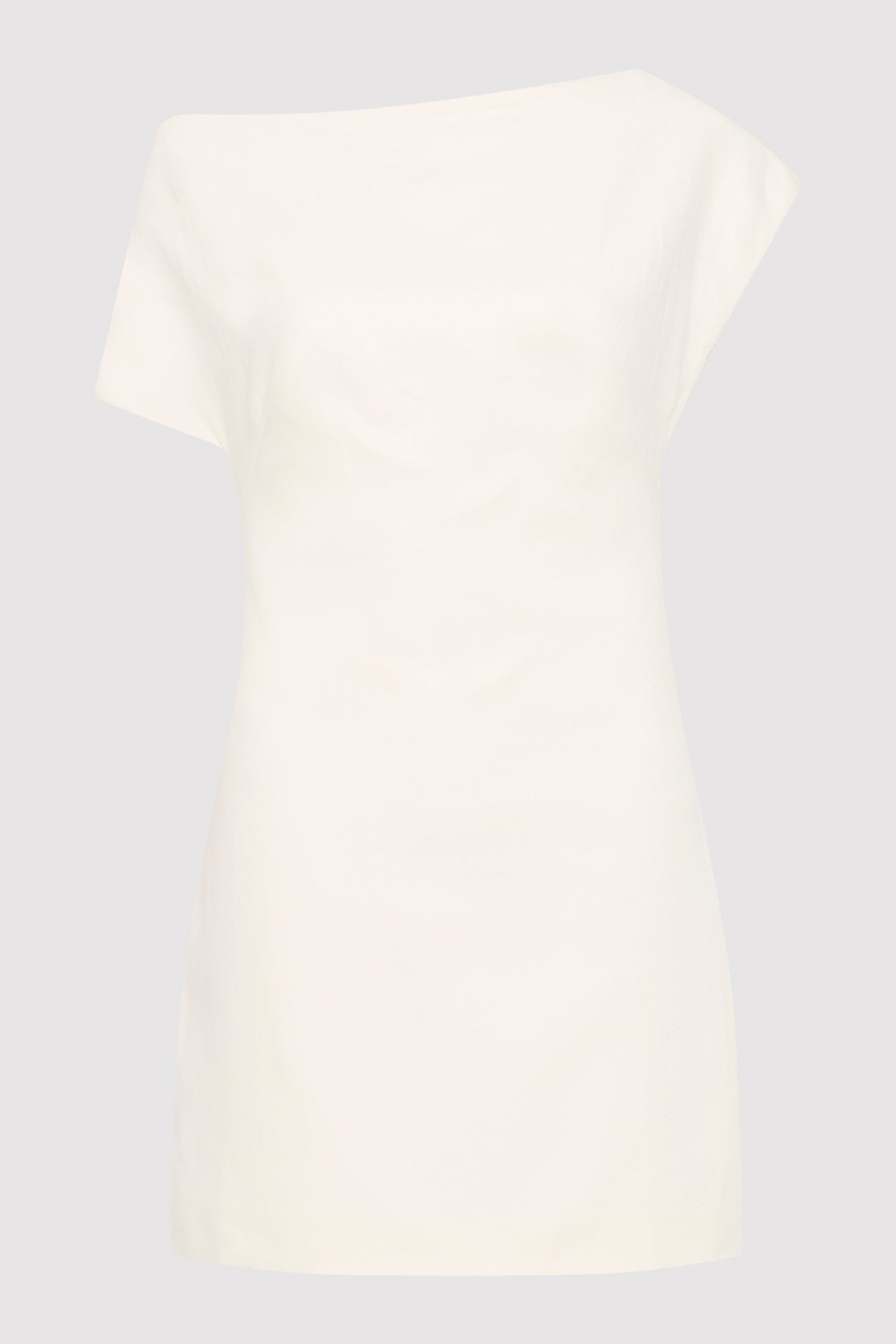 Asymmetric Mini Dress - Ivory