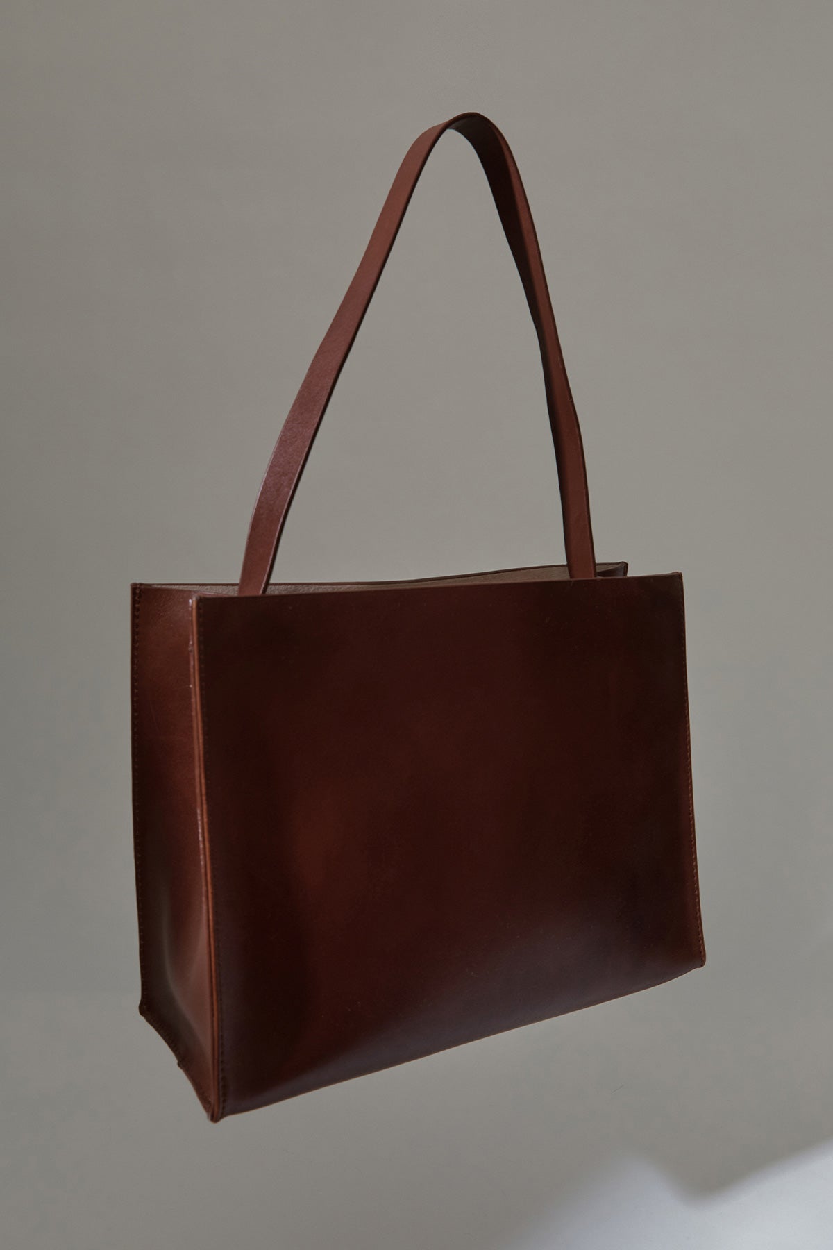 Minimal Mini Tote - Antique Tan